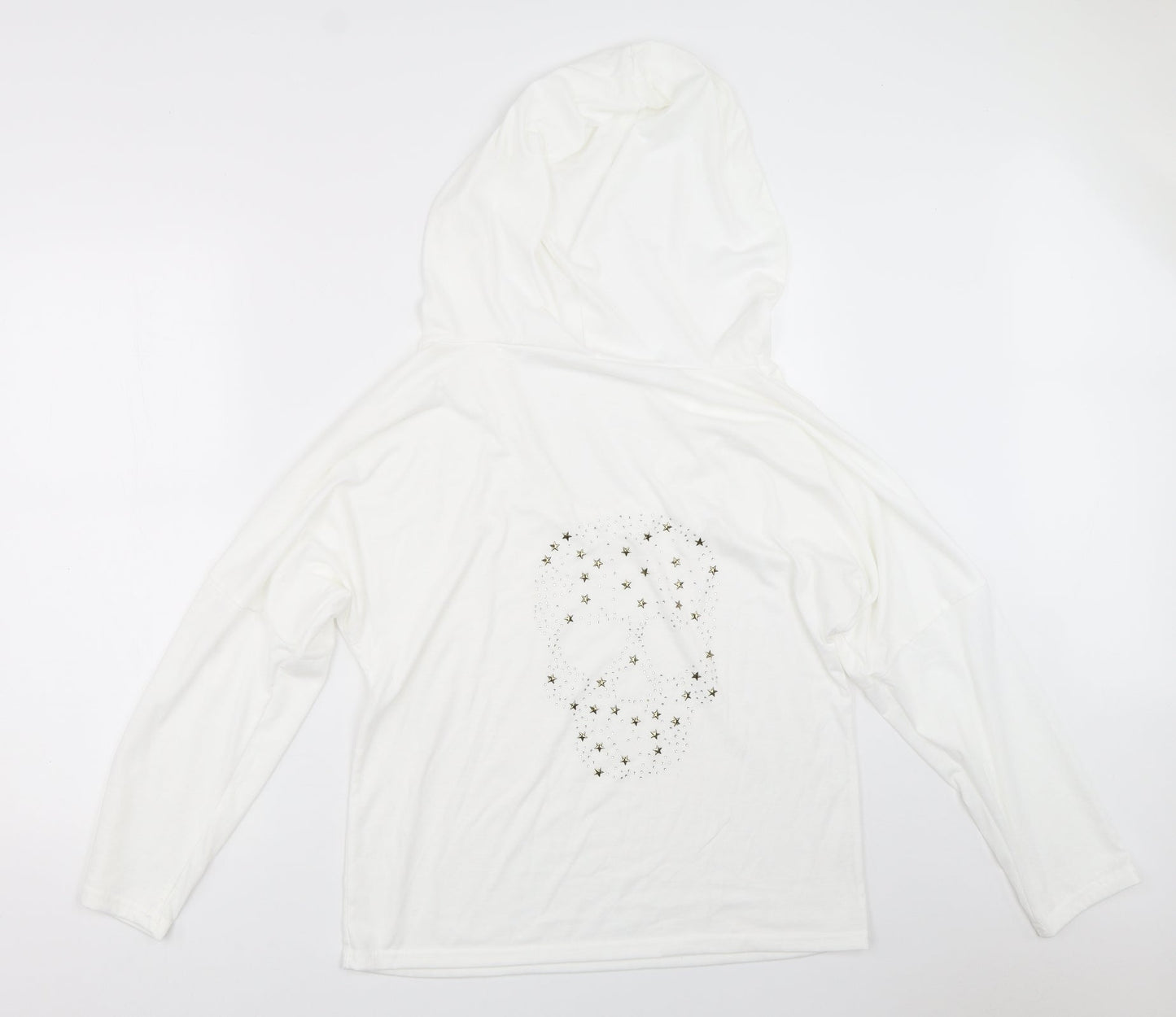 Preworn Womens White   Basic T-Shirt Size M