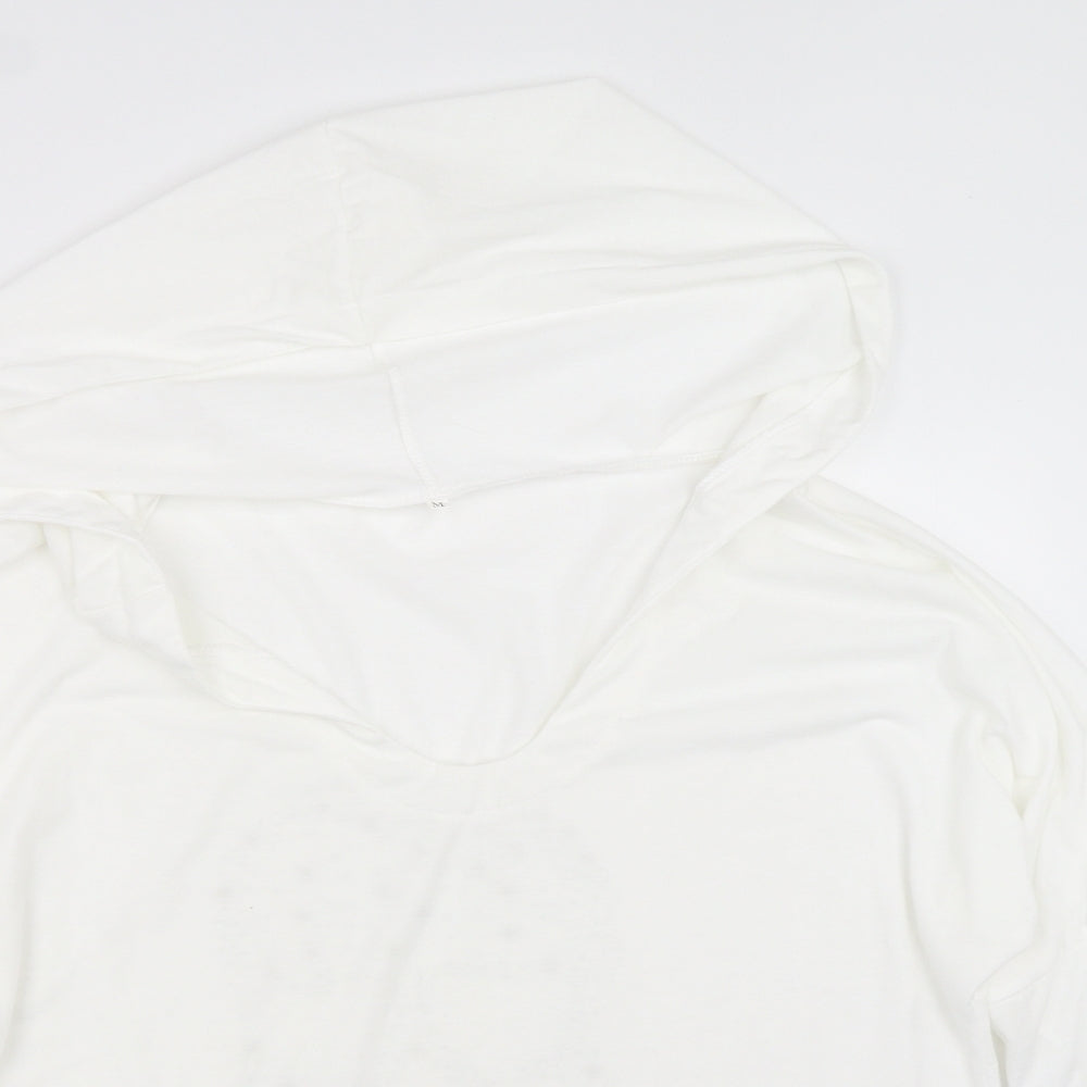 Preworn Womens White   Basic T-Shirt Size M