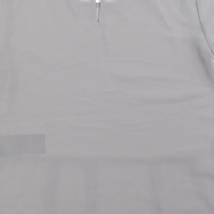 Preloved Vera Moda Womens Grey   Basic Blouse Size XS - Label