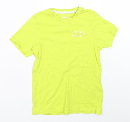 Pepperts! Boys Green   Basic T-Shirt Size 7-8 Years