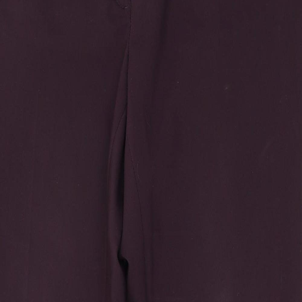 H&M Womens Purple   Trousers  Size 14 L30 in