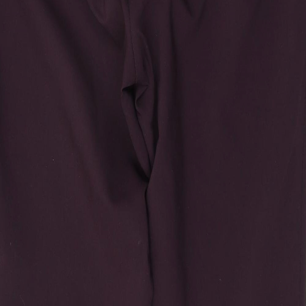 H&M Womens Purple   Trousers  Size 14 L30 in