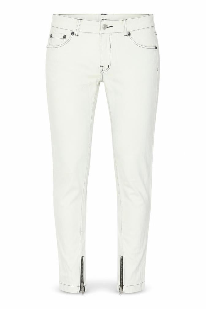 Preworn Womens White   Skinny Jeans Size 33 L28 in