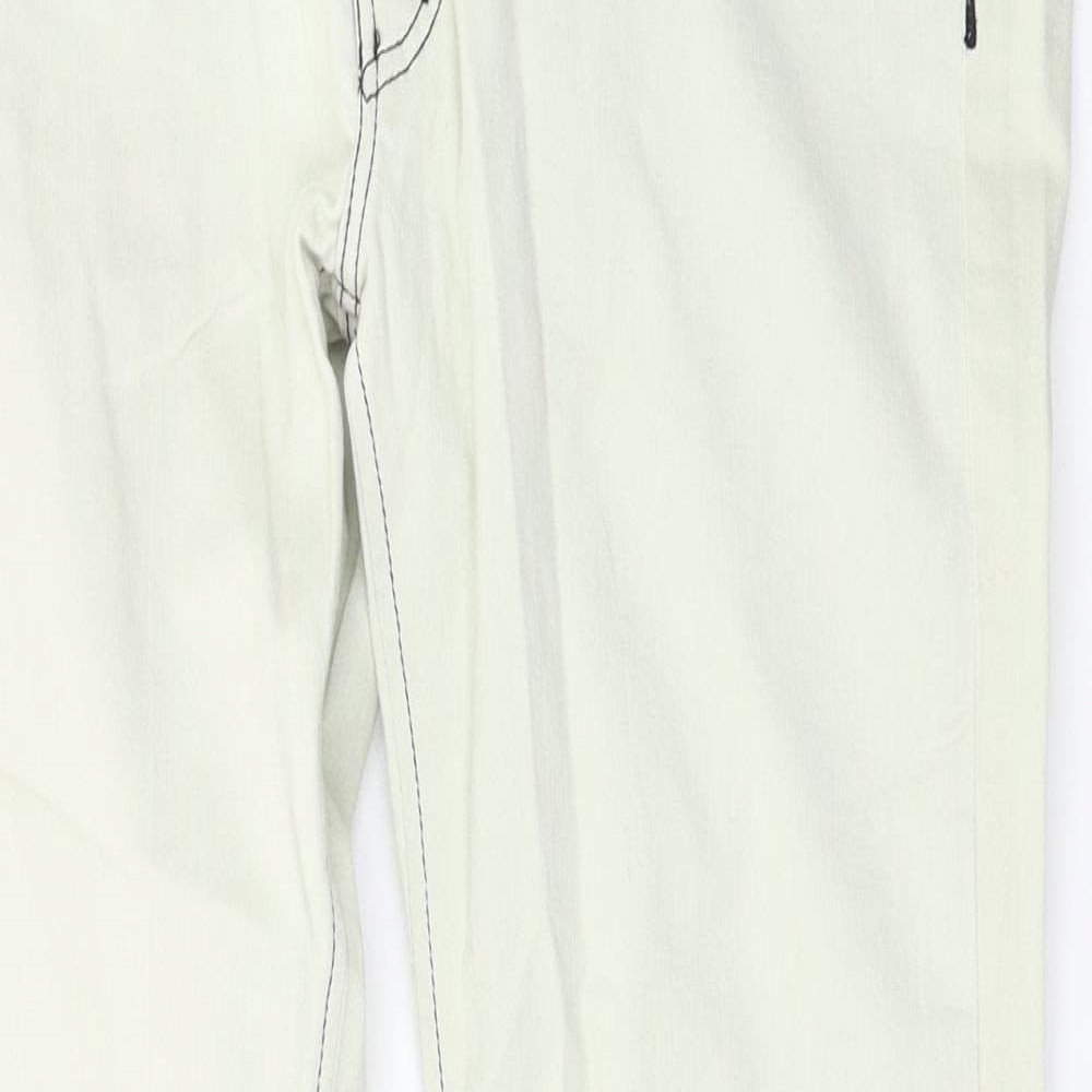 Preworn Womens White   Skinny Jeans Size 33 L28 in