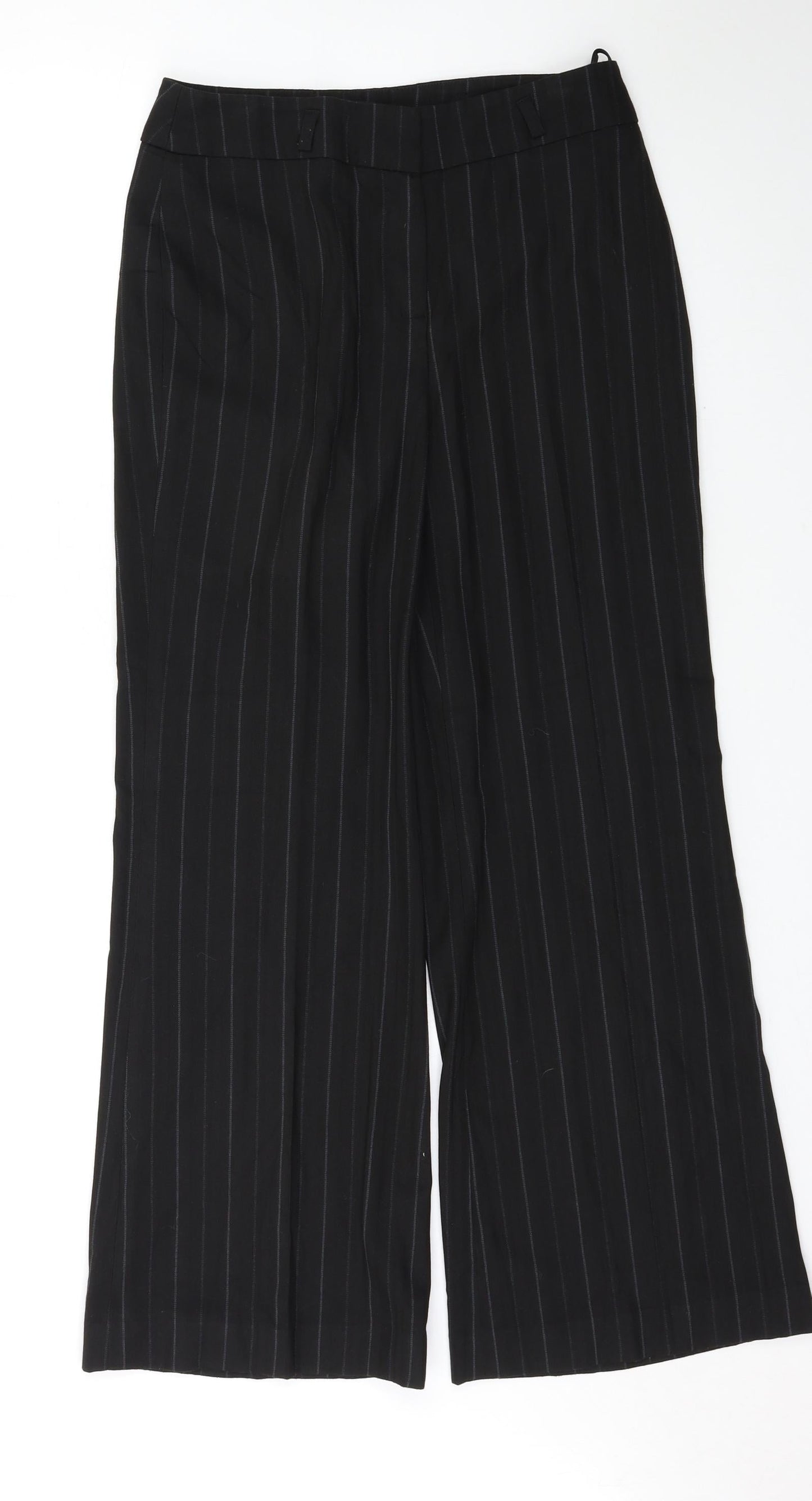 Wallis Womens Black   Trousers  Size 10 L29 in