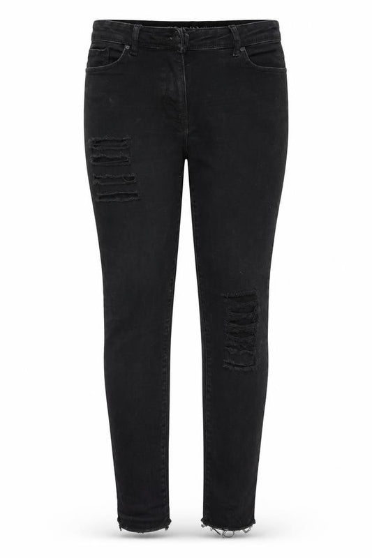 Next Womens Black   Skinny Jeans Size 12 L29.5 in