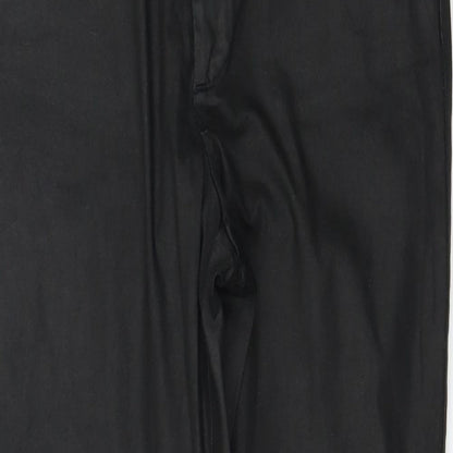 Topshop Womens Black   Trousers  Size 10 L28 in
