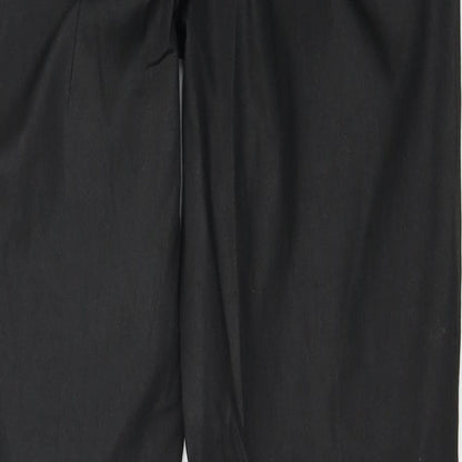 Topshop Womens Black   Trousers  Size 10 L28 in