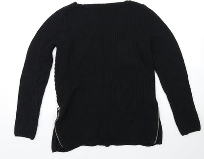 Next Womens Black   Pullover Jumper Size 8