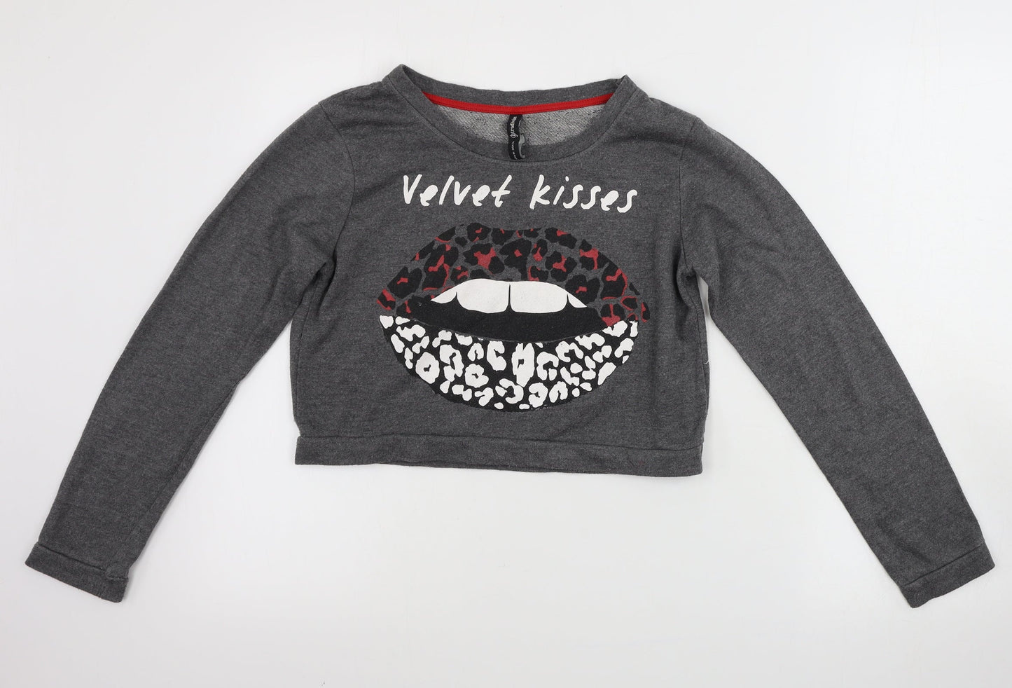 Stradivarius  Womens Grey   Pullover Jumper Size M