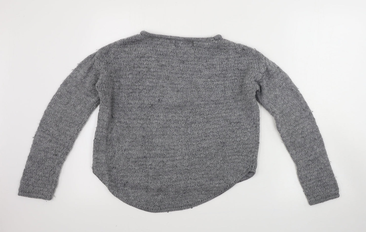 BSK  Womens Grey   Pullover Jumper Size S