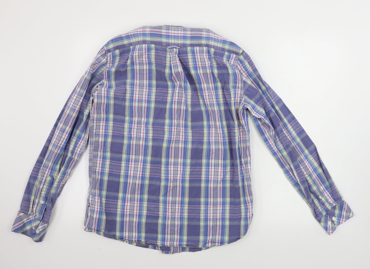 US Polo Assn.  Mens Blue Check   Button-Up Size M