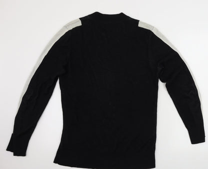 H&M  Womens Black   Pullover Jumper Size M