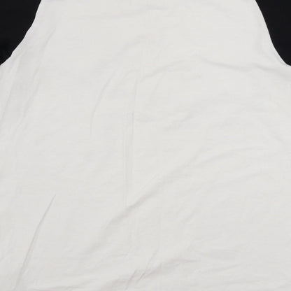 boquer123 Womens White   Basic T-Shirt Size XS