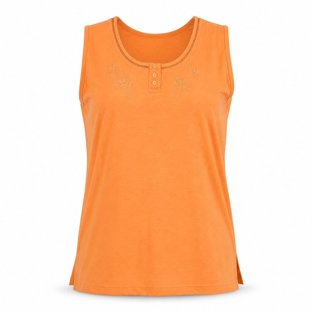 new model  Womens Orange   Basic Tank Size XL