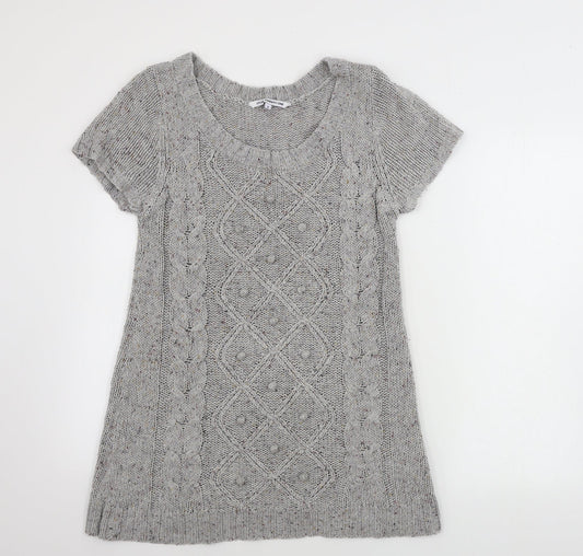 store twenty one  Womens Grey   Pullover Jumper Size S