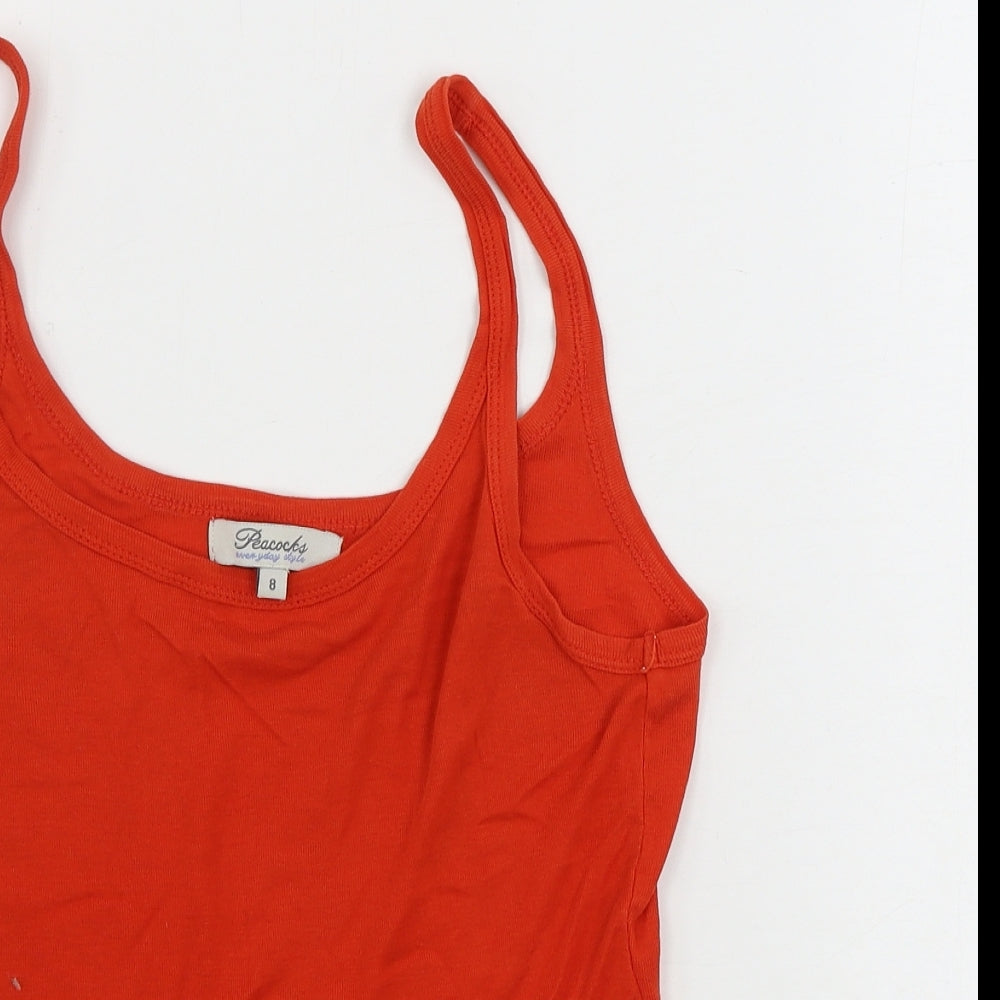 Peacocks  Womens Purple   Basic Tank Size 8