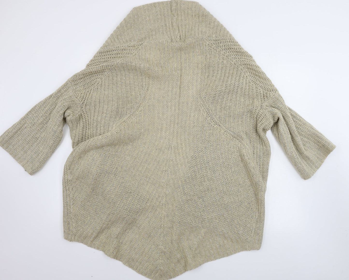 Saint Tropez  Womens Beige   Cardigan Jumper Size L