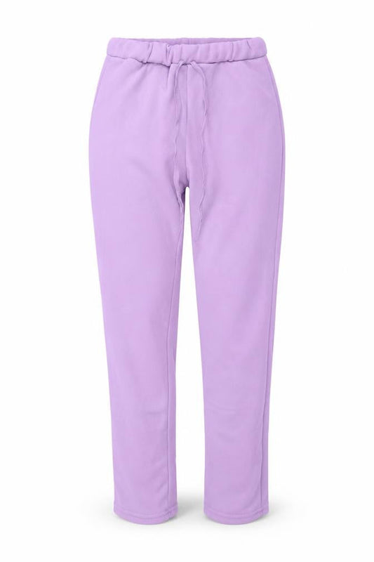 Preworn  Womens Purple   Sweatpants Trousers Size M L25 in