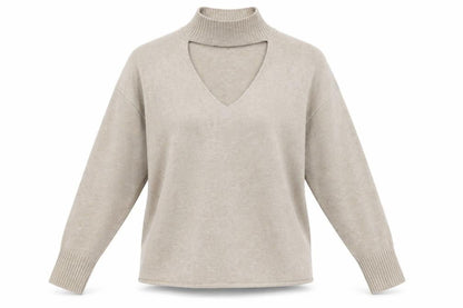 F&F Womens Beige   Pullover Jumper Size 10