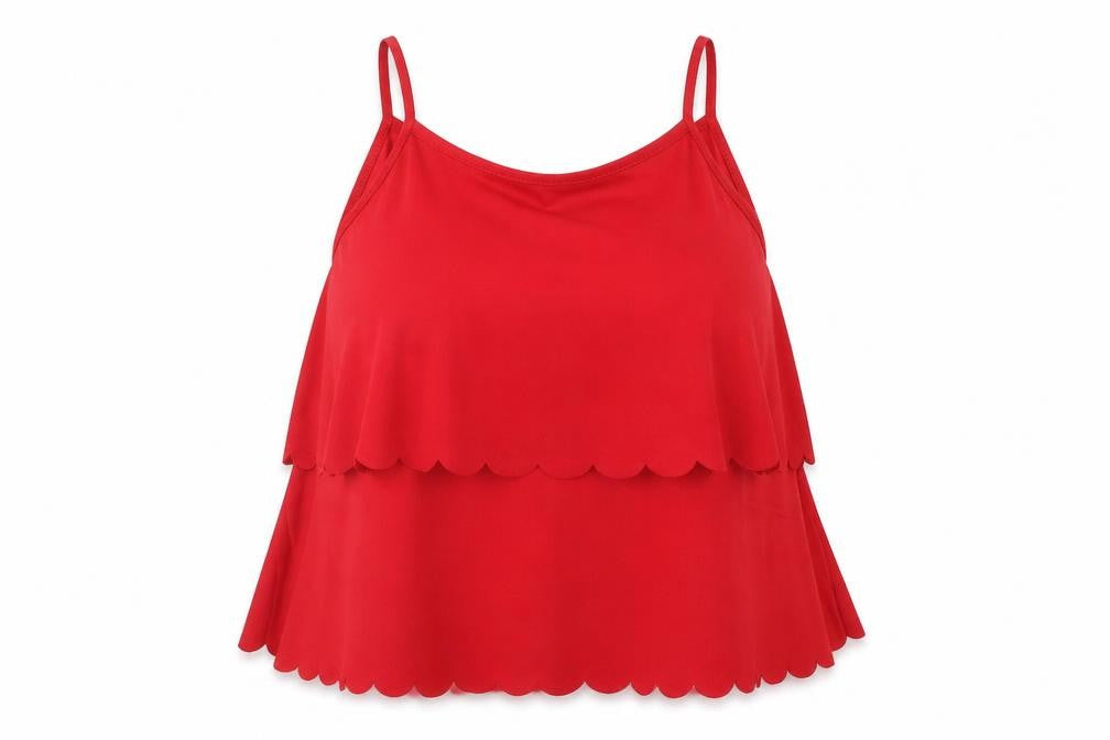 Simply Be Womens Red   Basic Tank Size 12