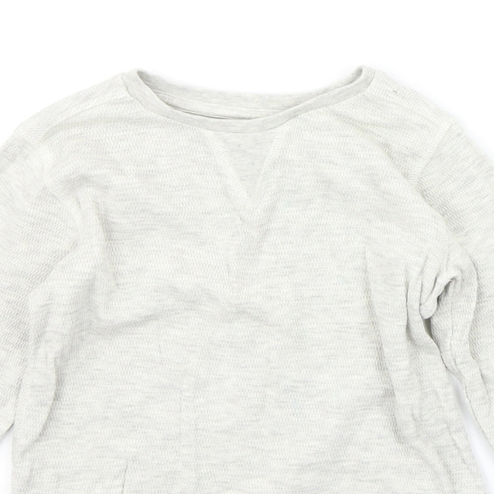 NEXT Boys Grey   Pullover Jumper Size 6 Years