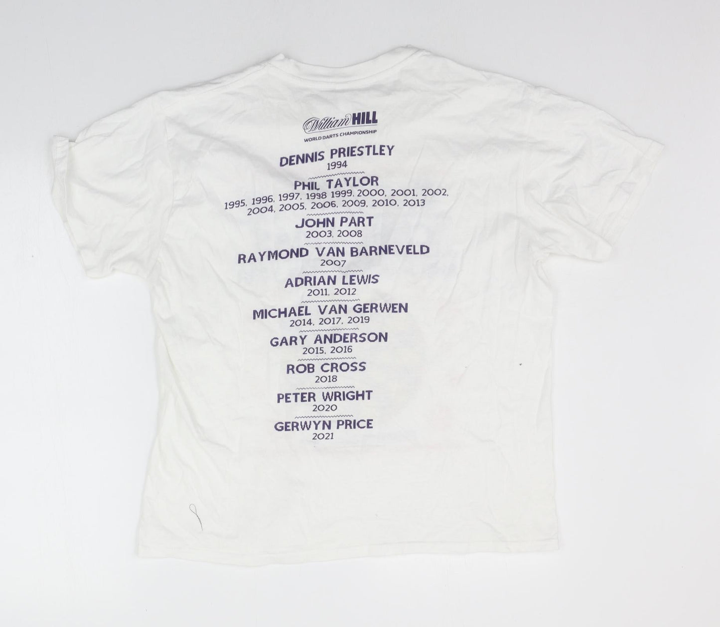 Casual classics Womens White   Basic T-Shirt Size L  - Christams