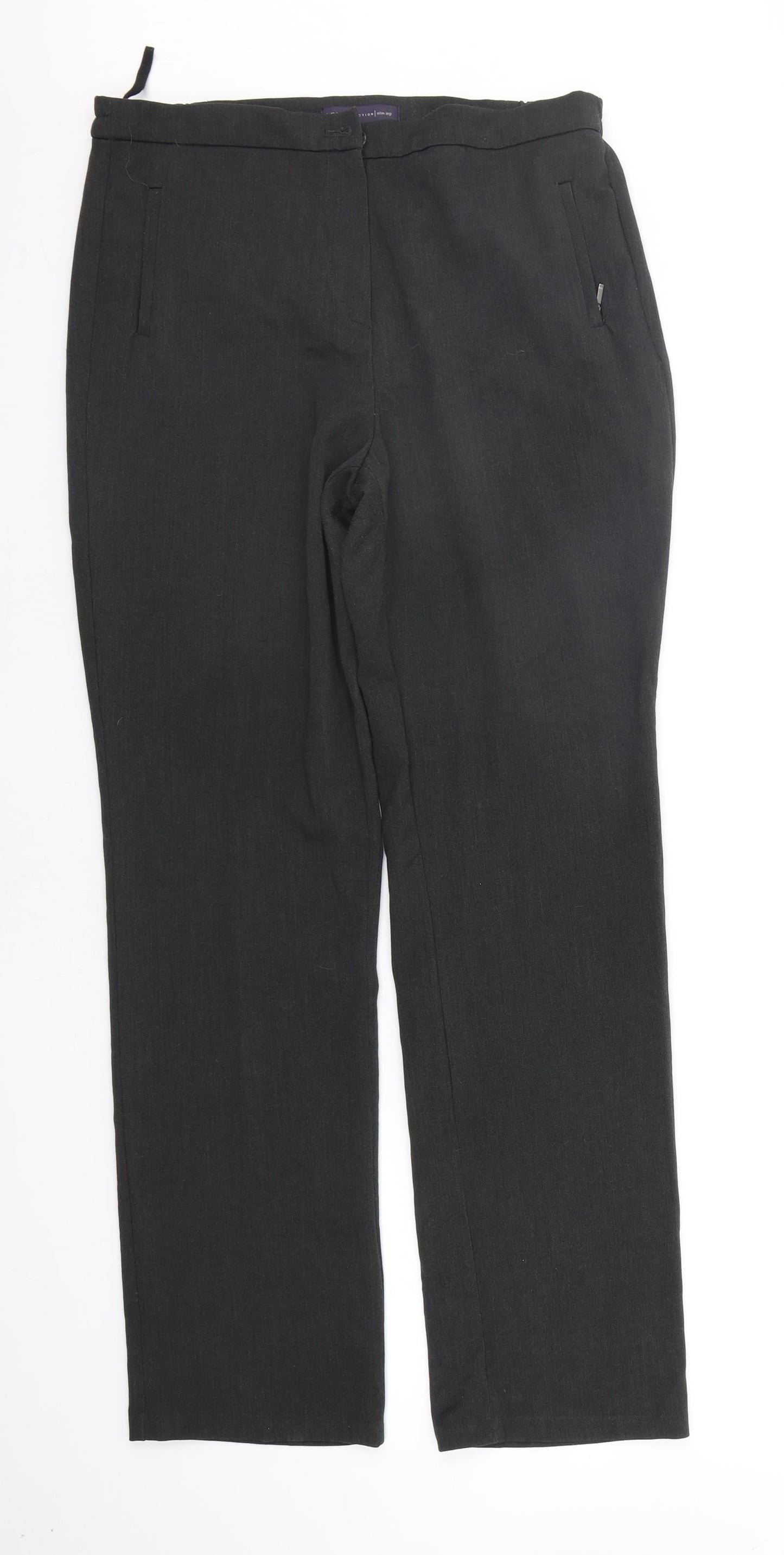 Marks and Spencer Womens Grey   Trousers  Size 12