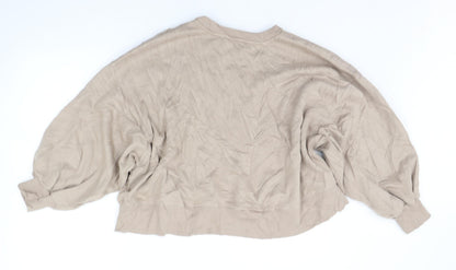 zenna Womens Beige   Pullover Jumper Size M