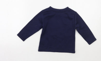 Reebok Boys Blue   Pullover Jumper Size 18-24 Months