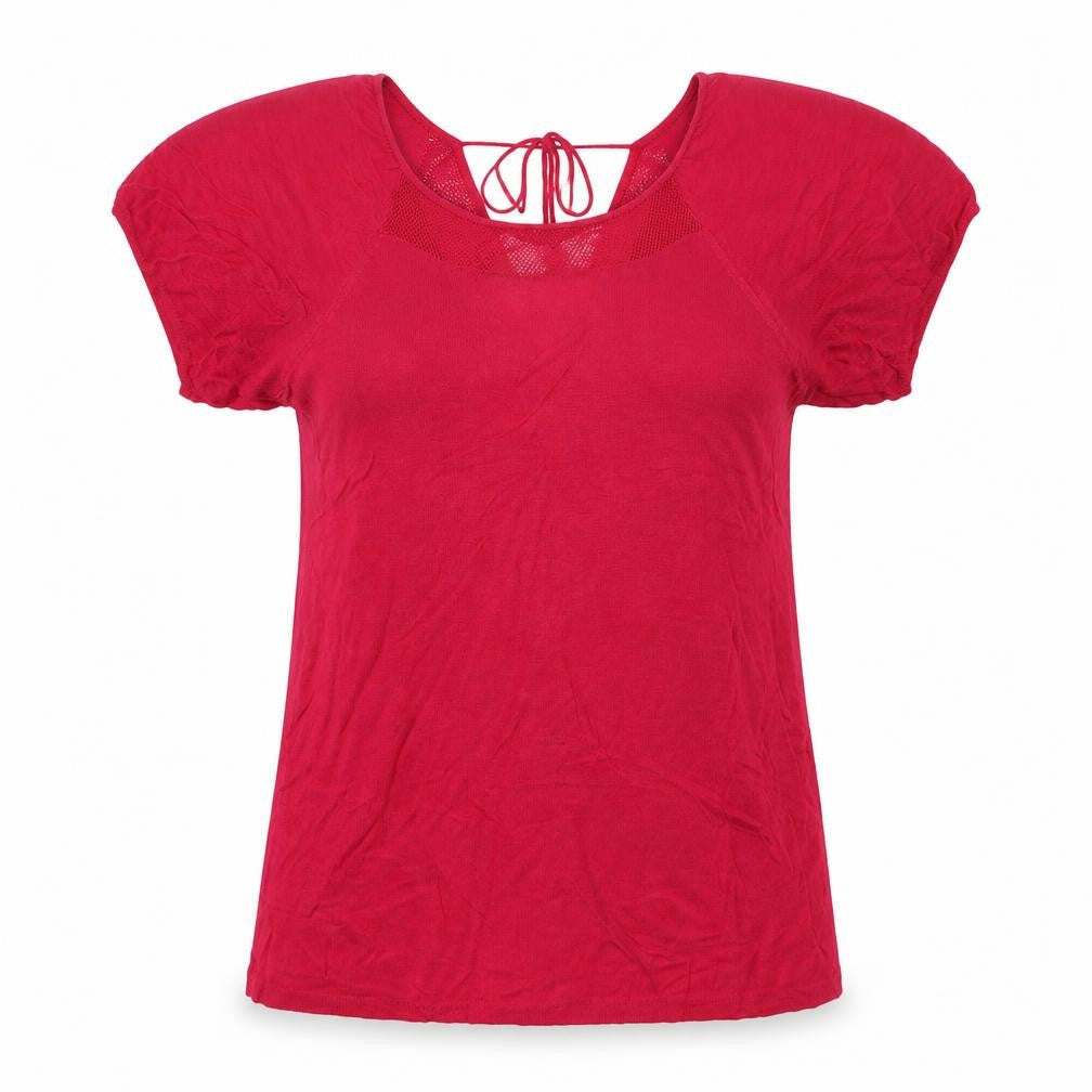 Mystic Womens Pink   Basic T-Shirt Size L
