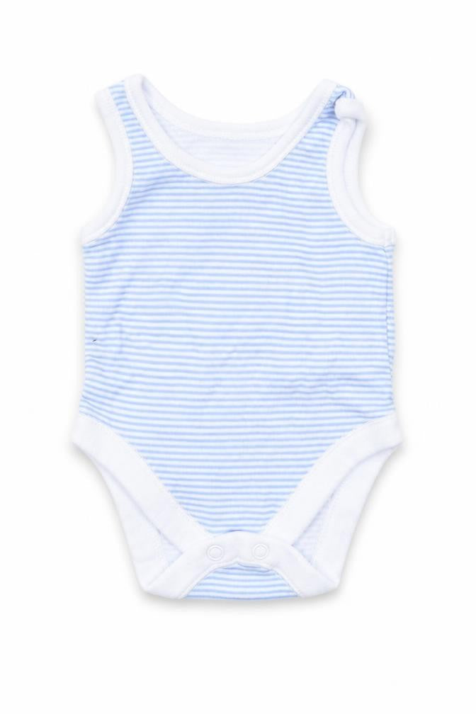 Nutmeg Baby White Striped  Babygrow One-Piece Size Newborn  - Tiny baby