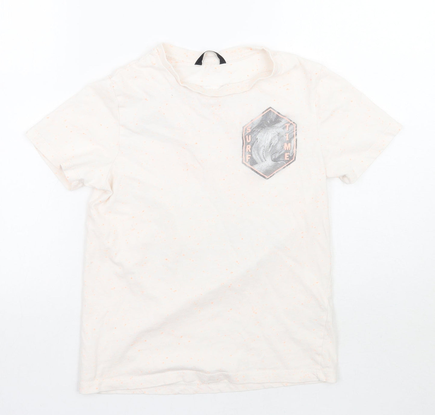 George Boys White   Basic T-Shirt Size 11 Years