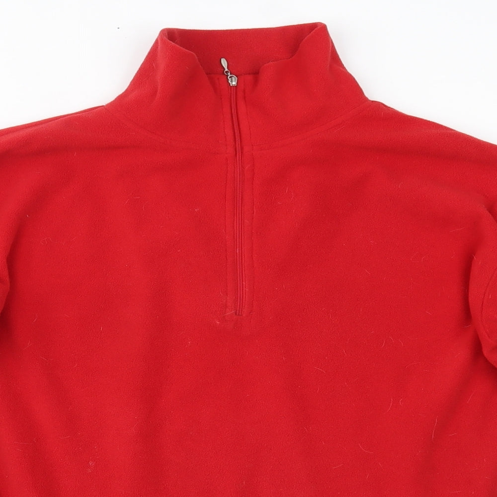 Manbi Mens Red   Pullover Jumper Size M