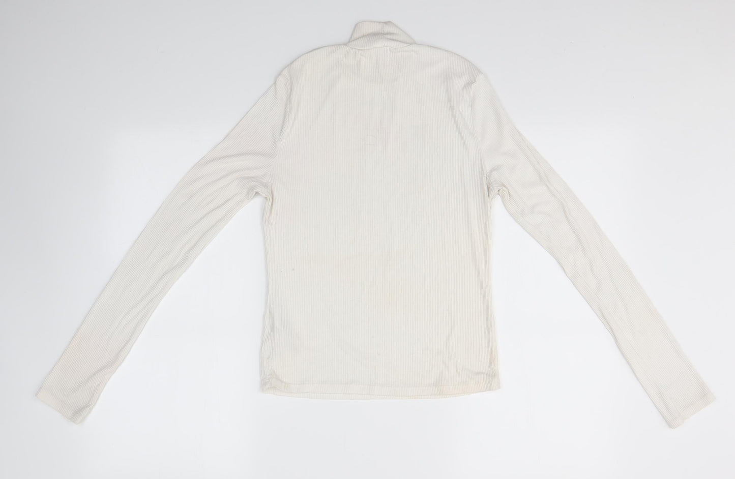 Miss Selfridge Womens Ivory   Basic Blouse Size 10