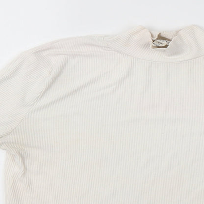 Miss Selfridge Womens Ivory   Basic Blouse Size 10