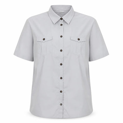 Preworn Womens Grey   Basic Button-Up Size 20
