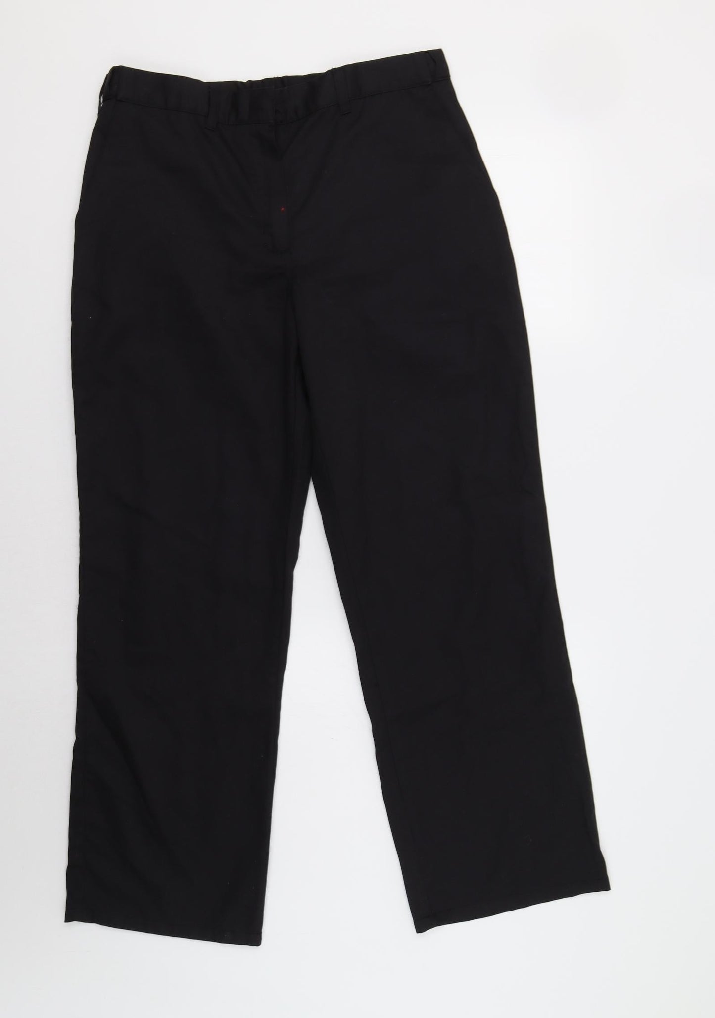 Alexandra Womens Black   Dress Pants Trousers Size 12 L30 in