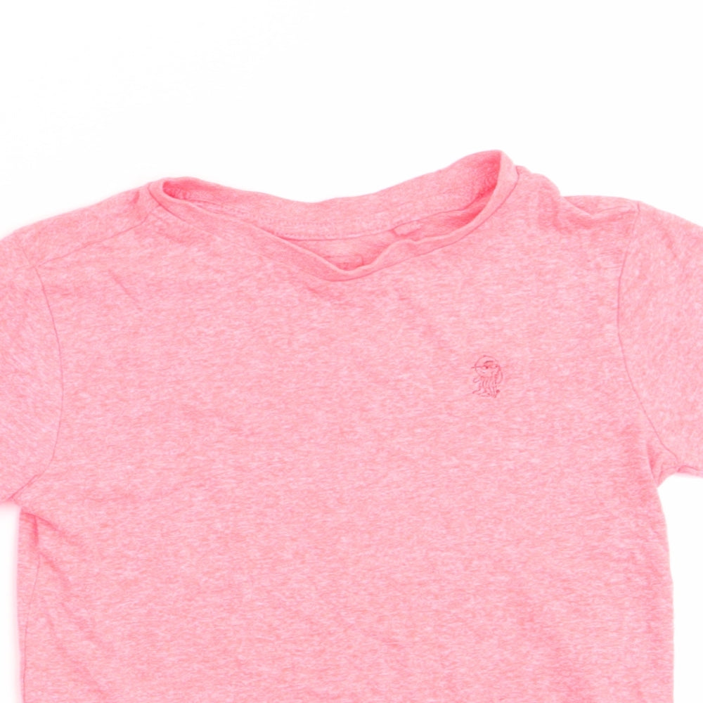 NEXT Boys Orange   Basic T-Shirt Size 4 Years  - Florescent