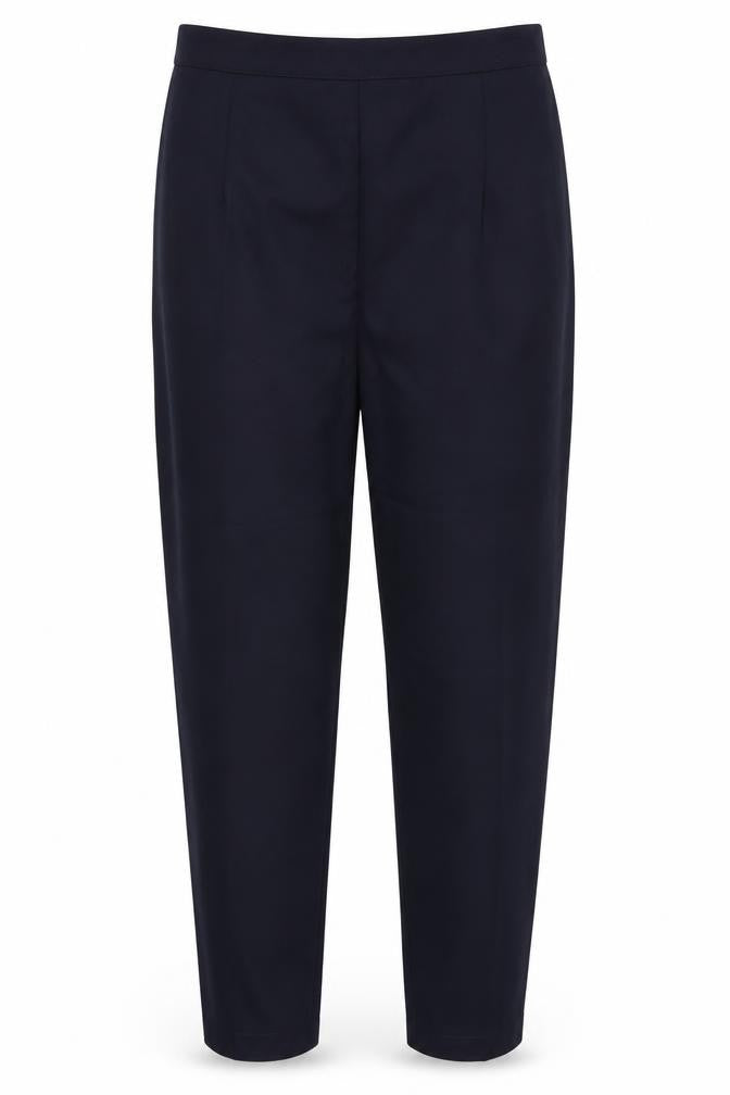 Femme Collection Womens Blue   Trousers  Size 30 L28 in - Back Elastication