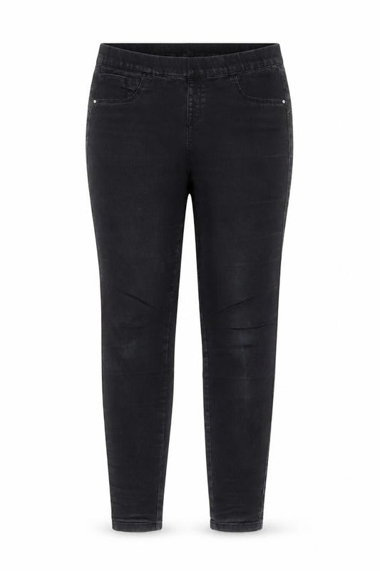 Denim & Co. Womens Black   Jegging Jeans Size 12 L26 in