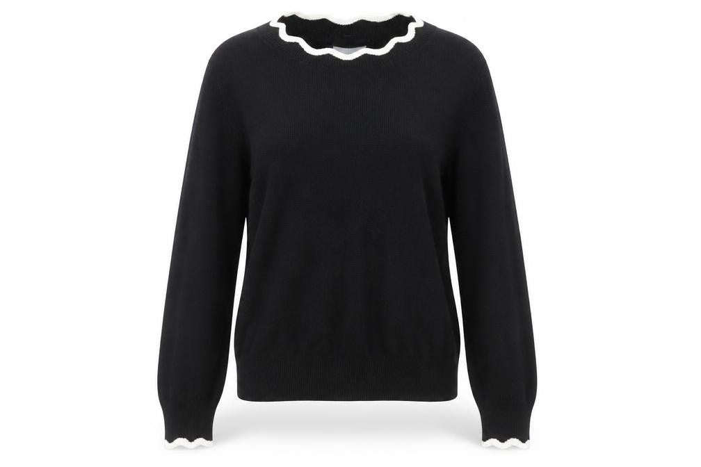 H&M Womens Black   Pullover Jumper Size S
