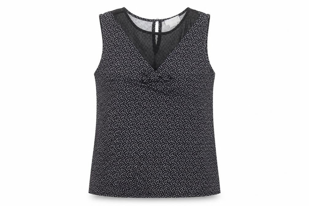 Mademoiselle R Womens Black   Basic T-Shirt Size 10