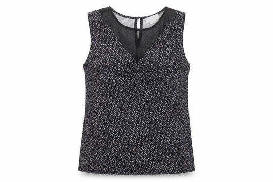 Mademoiselle R Womens Black   Basic T-Shirt Size 10