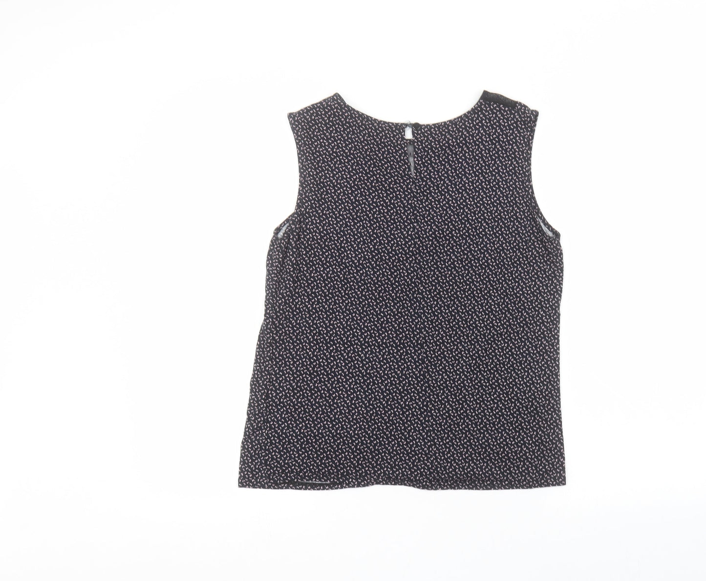 Mademoiselle R Womens Black   Basic T-Shirt Size 10