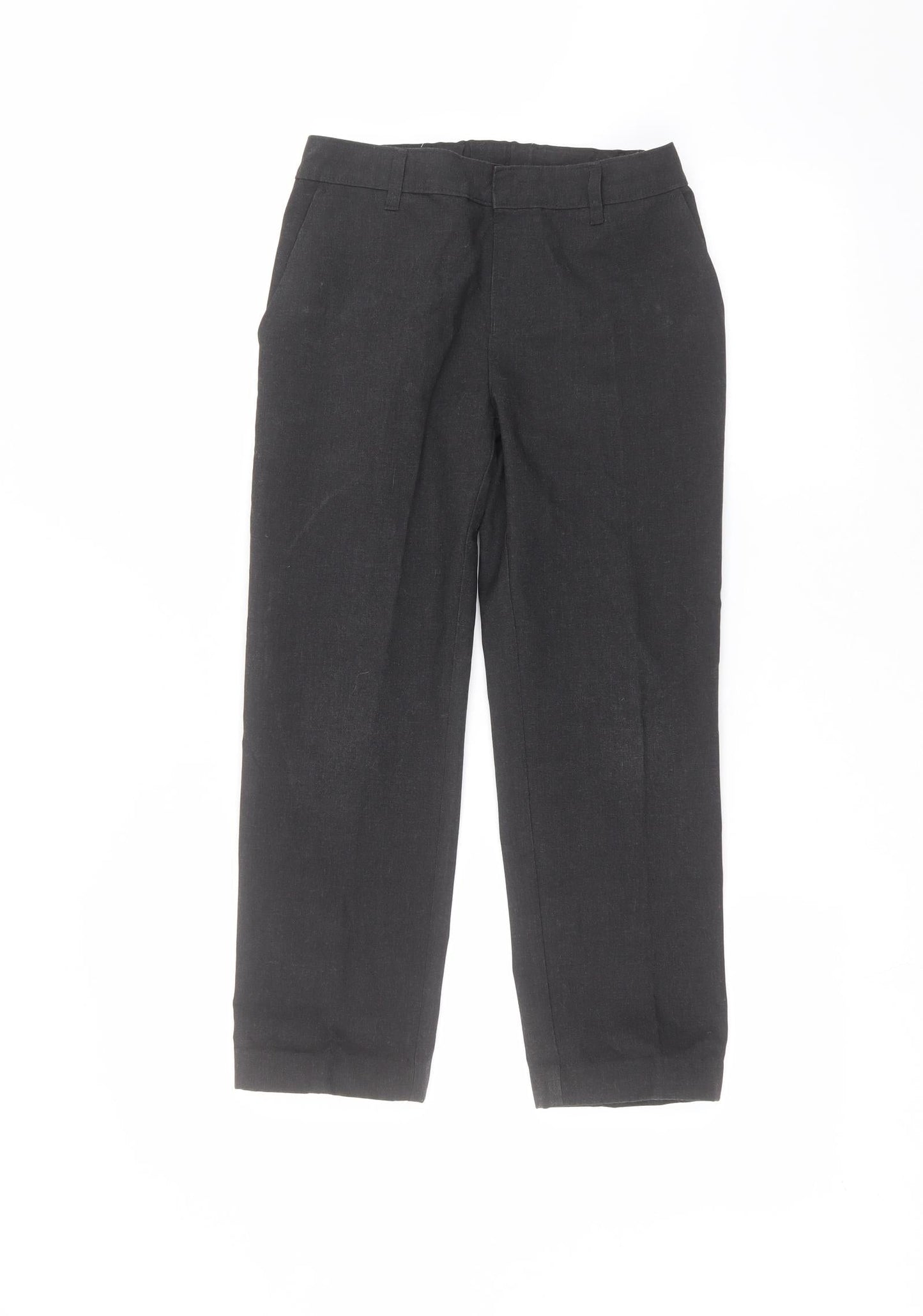 Marks and Spencer Boys Black   Dress Pants Trousers Size 10-11 Years