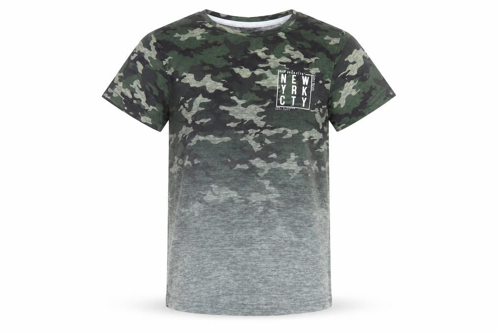 Primark Boys Green   Basic T-Shirt Size 7-8 Years