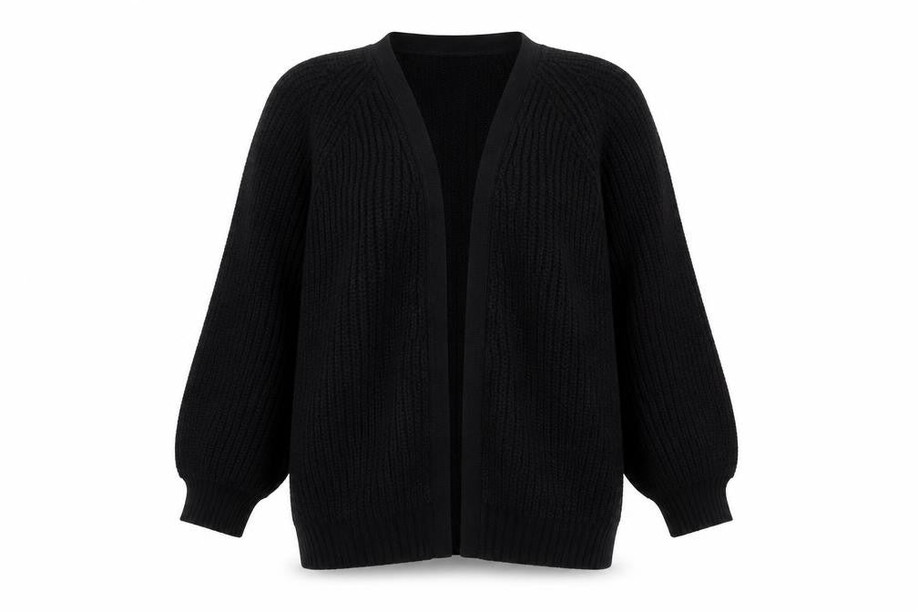 Brave Soul Womens Black   Jacket Coatigan Size M