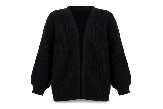 Brave Soul Womens Black   Jacket Coatigan Size M