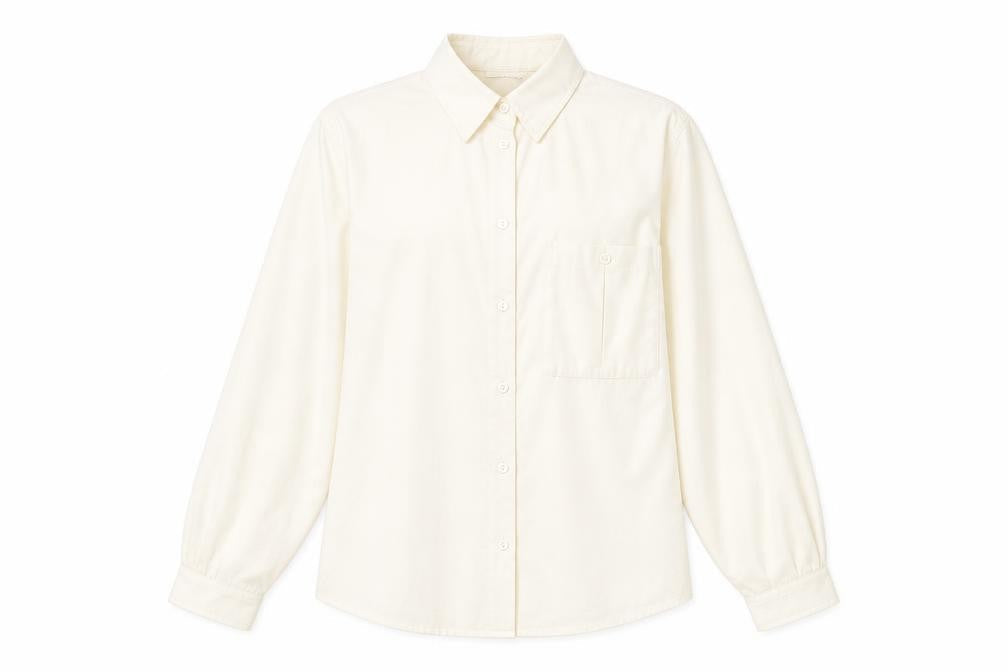 Hamells Womens White   Basic Button-Up Size 10